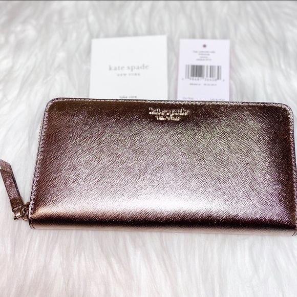 kate spade Handbags - Lowest price! Kate Spade GOLD continental wallet🤩